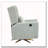 Power Recliner Chair Swivel,Upholstered 360° Swivel Recliner With 5 Star Base-123627581