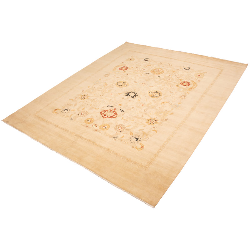 Arabelle One-of-a-Kind 12'1" X 15'3" New Age Wool Area Rug in Cream