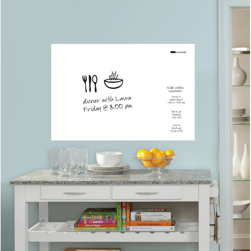 Weekly Dry Erase Message Board, 61 cm H x 91.5 cm W