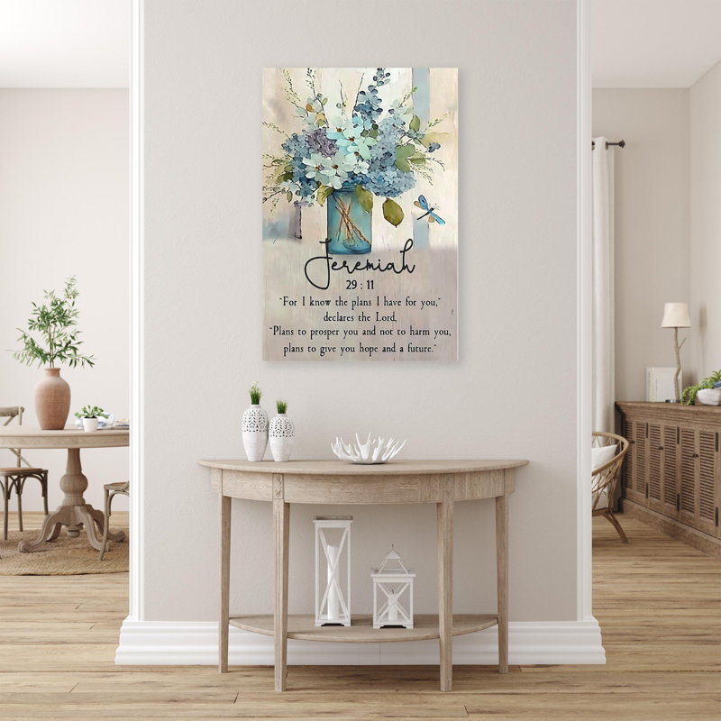 " Jeremiah 2911 ", 36" H x 24" W x 1.25" D