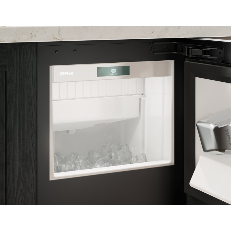 15" Presrv 80 lb. Daily Production Top Hat Built-In Panel Ready Gourmet Clear Ice Machine