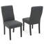Chaise d'appoint rembourrée Honn-20278356