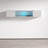 Balroop 63" Floating Shelf with 16-Color LED Lighting, High Gloss Finish-279567251
