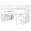 Lit mezzanine avec bureau et tablettes-390512914-390512915