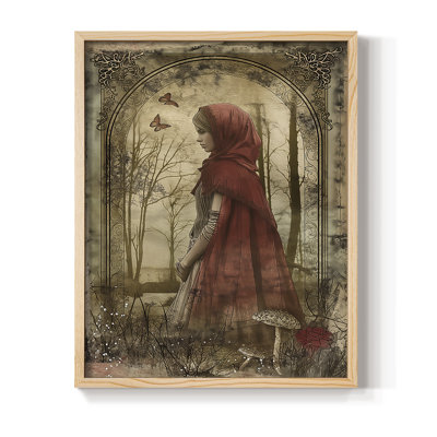 Reproduction encadrée WOMEN Series CECXC III - bois massif