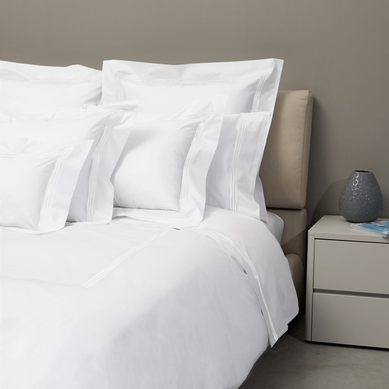 Platinum Duvet Cover, King Duvet Cover, White