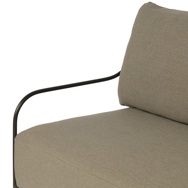 Segovia Outdoor Sofa-78"-Alessi Fawn, Alessi Fawn