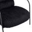 Ensemble de 2 fauteuils d'appoint rembourrés en velours côtelé avec coussin lombaire Aldarondo-132269723