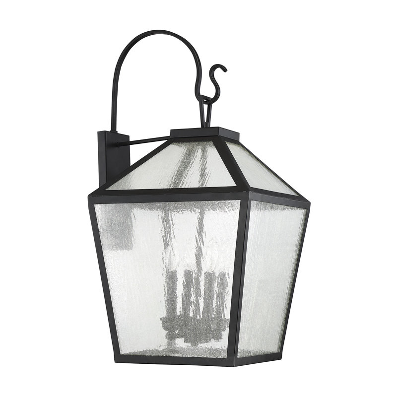 Lanterne murale d'extérieur 4 lumières Ricardo, H 30,5 po x l 15 po x P 15 po