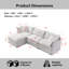Canapé modulaire de 105 po-118647537