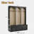 Farmhouse Wooden Style Hall Tree With Arched Design, Bench, 8 Retro Hooks, And 3 Drawers-1745240814