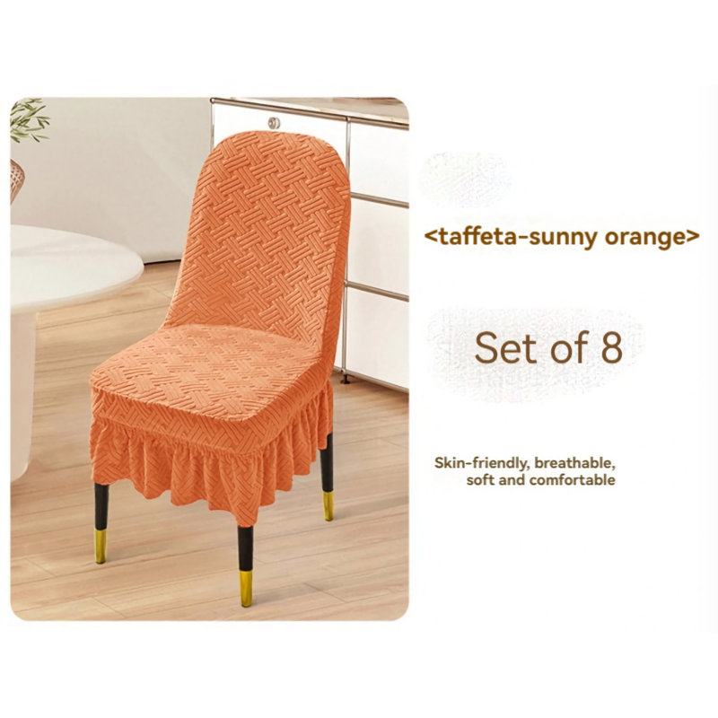 Housse pour chaise de salle à manger