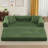 78" Compression Corduroy Sleeper Sofa, Convertible Upholstered Couch with 2 Pillows, No Assembly Required-118101138-124439129