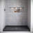 Streamline 60 in. x 36 in. Alcove Acrylic Shower Base in Matte Black with Center Drain, Drain Included-118934407
