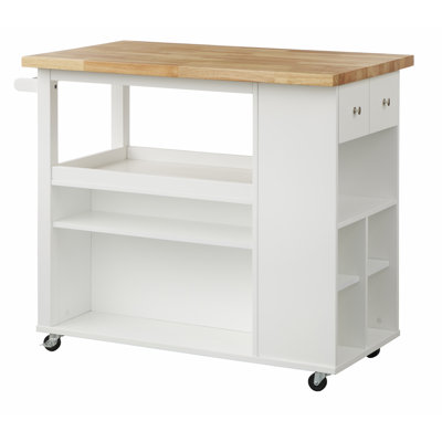 Haysi Kitchen Cart by Winston Porter