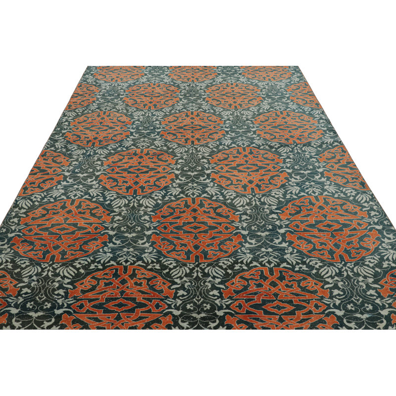 One-of-a-Kind 6'7”x9'3” Hand Knotted Area Rug