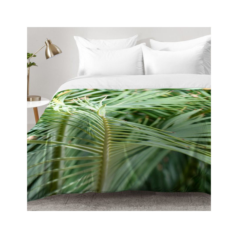 Ensemble d'édredon Whispered Fronds, Édredon double / grand + 2 taies décoratives sta