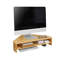 Adin Bamboo Monitor Stand