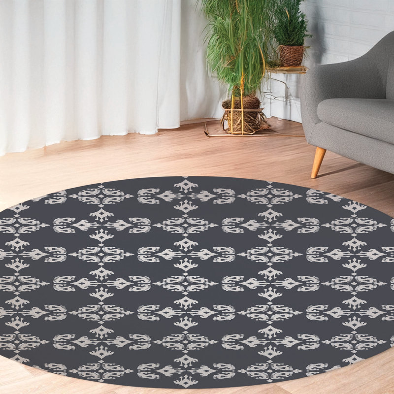 Cassia Area Rug, Round 5'