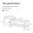 Quionna Nesting coffee table,living room table,cocktail table-1335001593