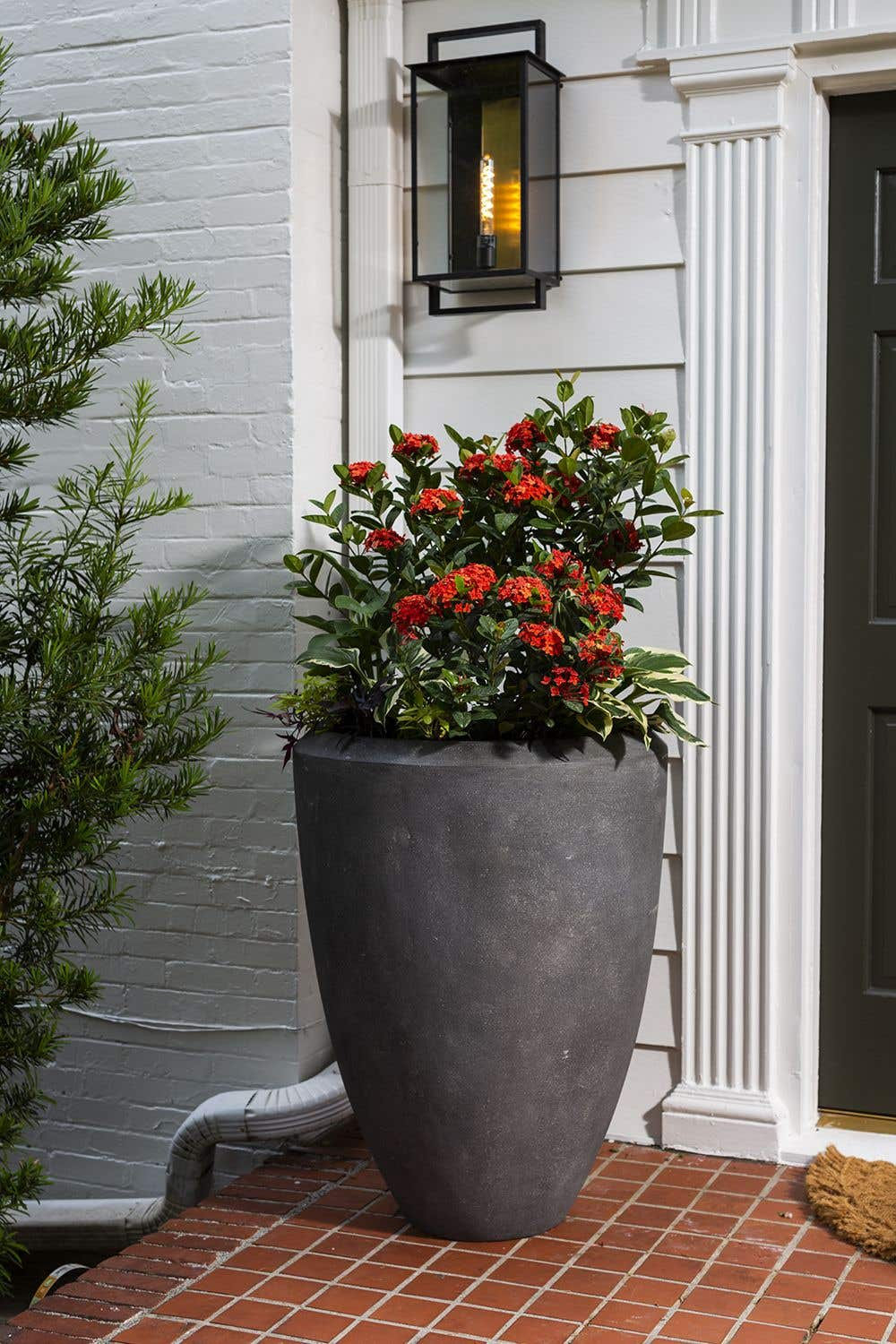Sonny 28" Handmade Ceramic Pot Planter, 37" H x 28" W x 28" D