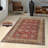 Stylish Woven Carpet, 5.2 x 7.5 Feet | 100% Polyester, 0.3 in Pile Height, Antibacterial, Non-Slip PVC Dot Underside | Machine Washable, 3D Digital Print | Perfect for Living Room, Bedroom & Home Décor-1493771372