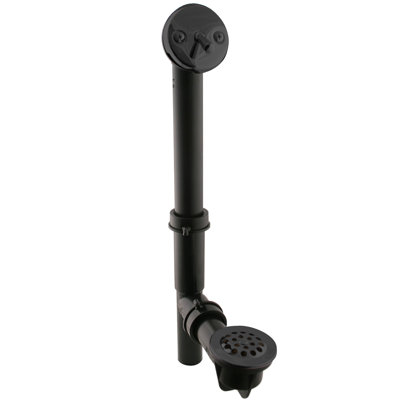 Trip Lever and Grid Cover Bathtub Leg Tub Drain with Overflow