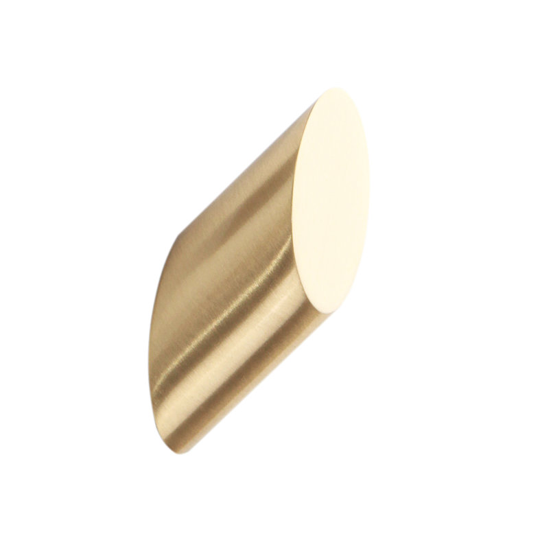 Corrstown Wall Mounted Hook Rack, Brushed Brass