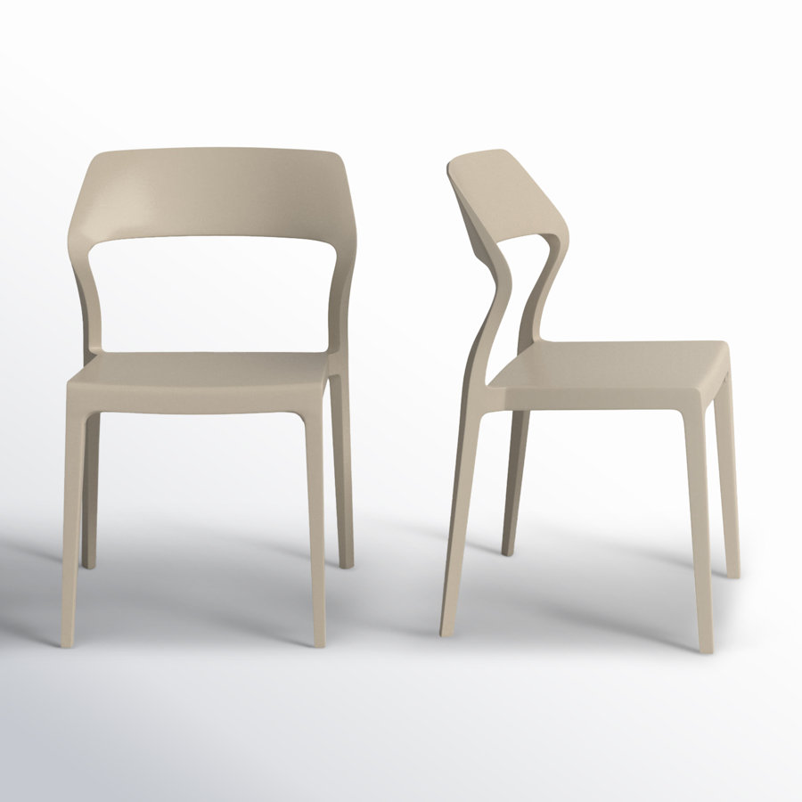 Farrah Stacking Patio Dining Side Chair