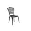 Ensemble bistro 3 pièces, 2 chaises et 1 table carrée ronde-1929872304
