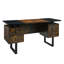 Bureau d'ordinateur avec 4 grands tiroirs Sousa-1878271205