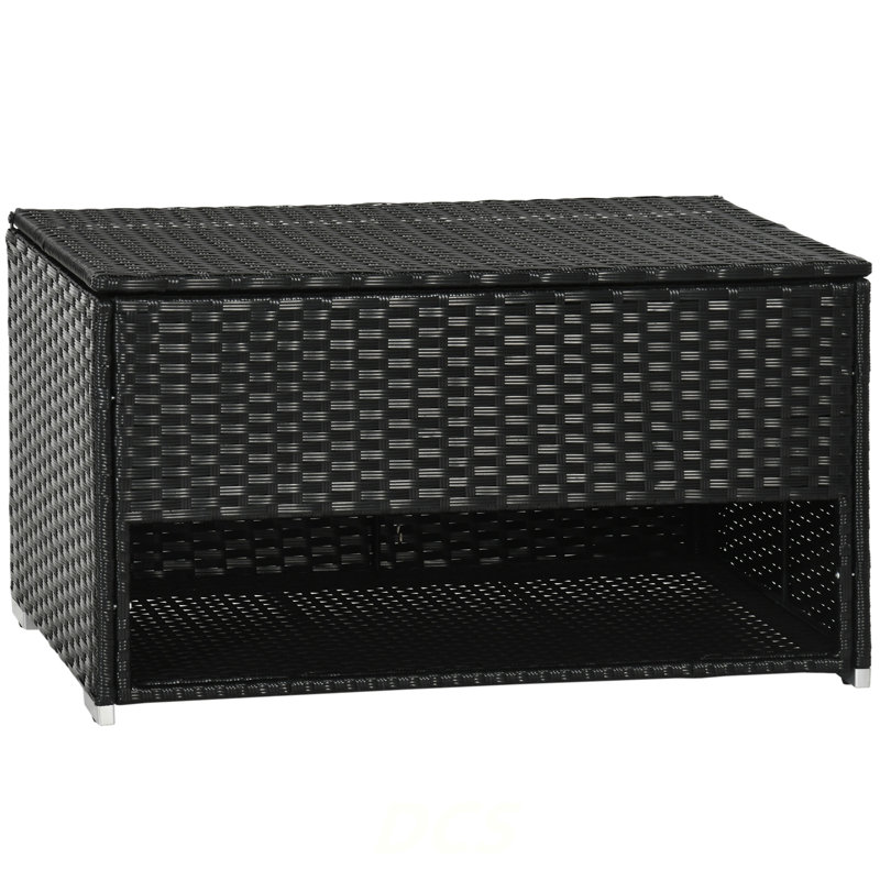 Boîte de rangement pour chaussures et rangement pour chaussures Outsunny, Noir