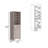Linen Cabinet Burnedt, One Drawer, One Cabinet, Multiple Shelves, Light Gray Finish-554652841
