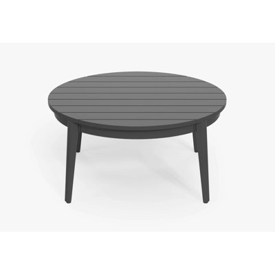 Table basse d'extérieur en aluminium; Rond