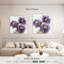 Harnek mauve en fleurs I-109115956