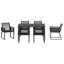 6 - Person Patio Dining Set with Rectangular Table