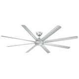 Hydra 8 - Blade Outdoor LED Smart Standard Ceiling Fan with Wall Control and Light Kit Included, Works With Alexa and iOS or Android App