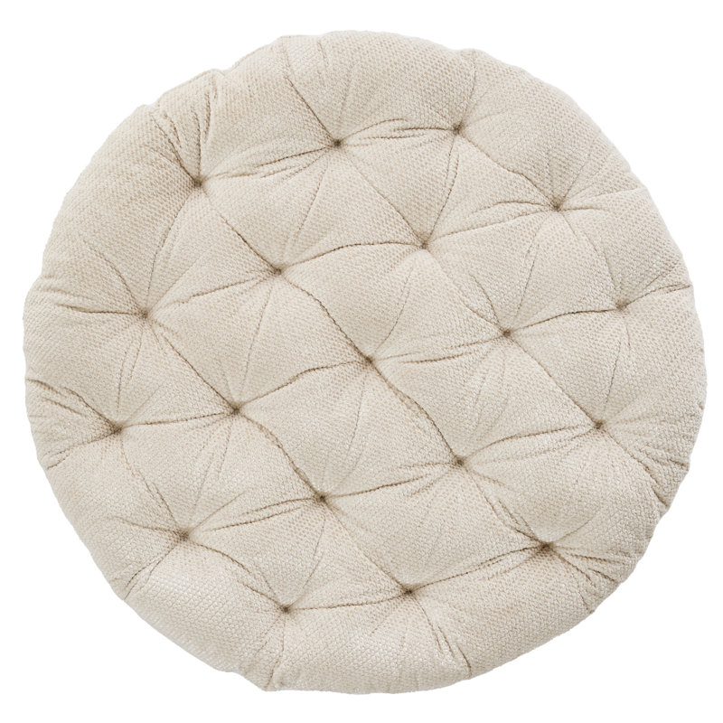 Indoor Textured Papasan Seat Cushion, 48" W x 48" D, Sutherland Peyote