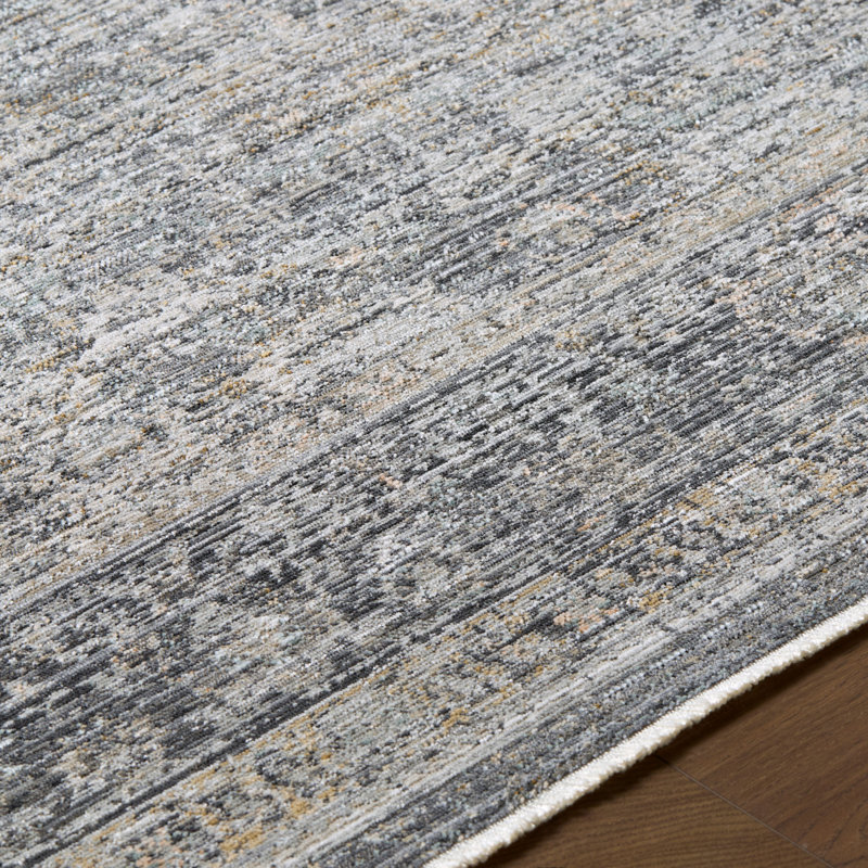 Galey Alix X Livabliss Neiland Outdoor Machine Woven Rug, Blue, Rectangle 5'3" x 7'1
