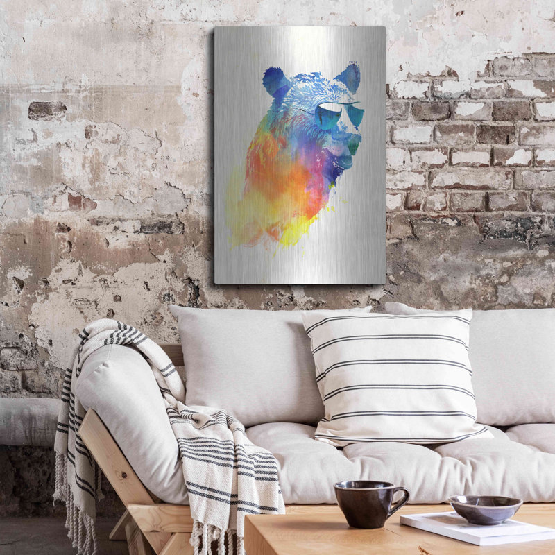 «Sunny Bear» par Robert Farkas, H 36 po x l 24 po