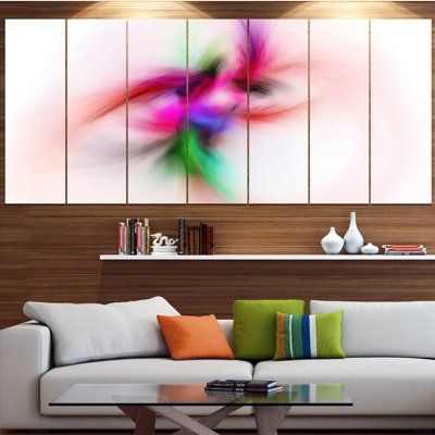 « color electromagnetique field », impression à multiples images sur toile