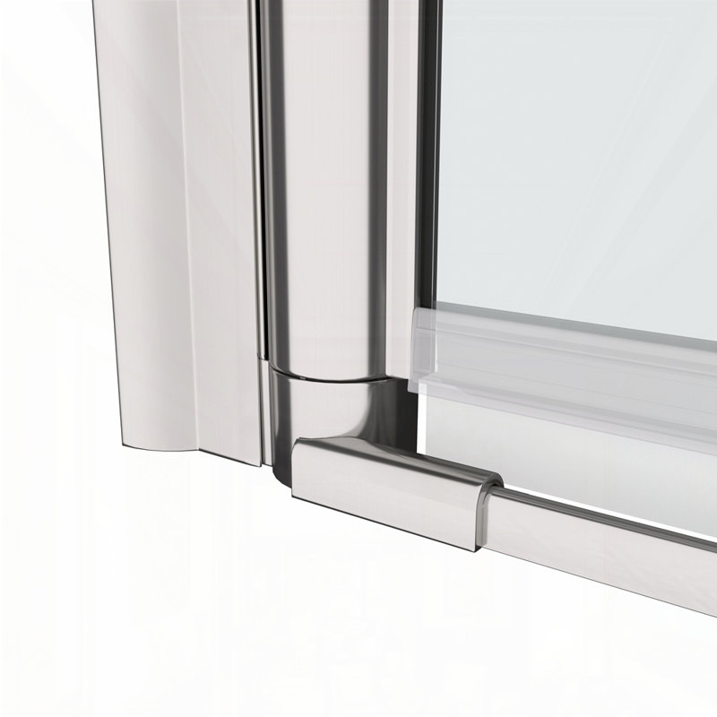 1 3/8" adjustment,universal pivot shower door