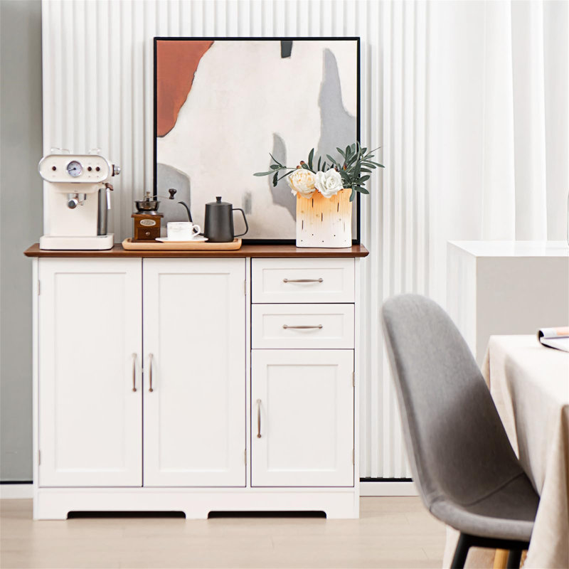 Adaley 110cm Sideboard, 78cm H x 100cm W x 40cm D