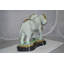 Statue en duvet d'éléphant en bronze - Taille: L 28 po x l 12 po x H 17 po.