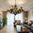 Eckstine 6 - Light Geometric Chandelier