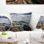 Coussin Rocky Beach with Dramatic Sky - Sea & Shore-29596556-29596552
