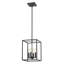 Luminaire suspendu géométrique simple 4 lumières Seadrift-622263035