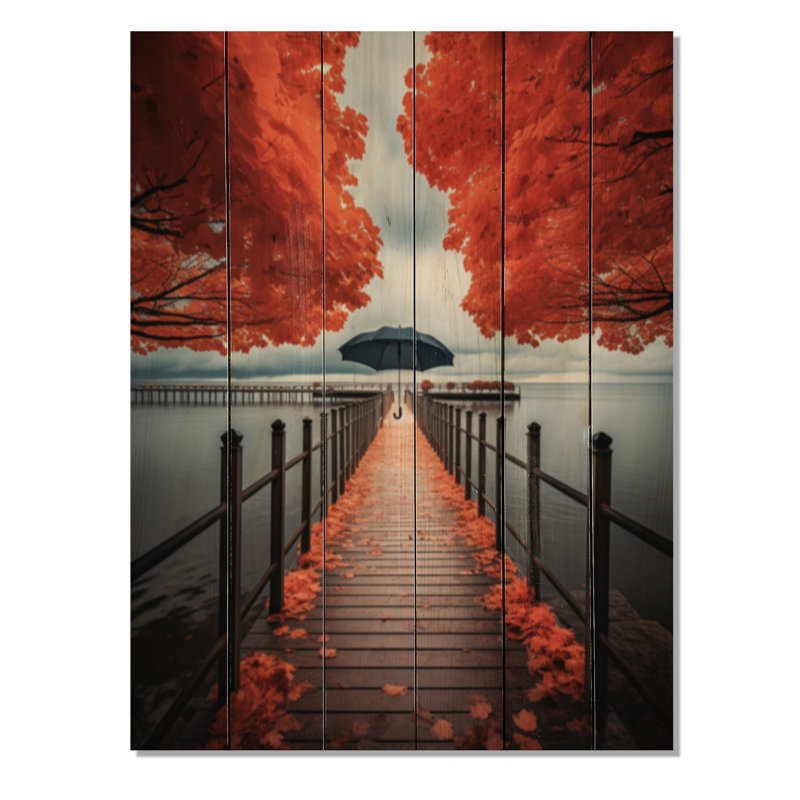 Pier Piers Embrace I sur impression sur bois, H 20 po x l 10 po x P 0,78 po
