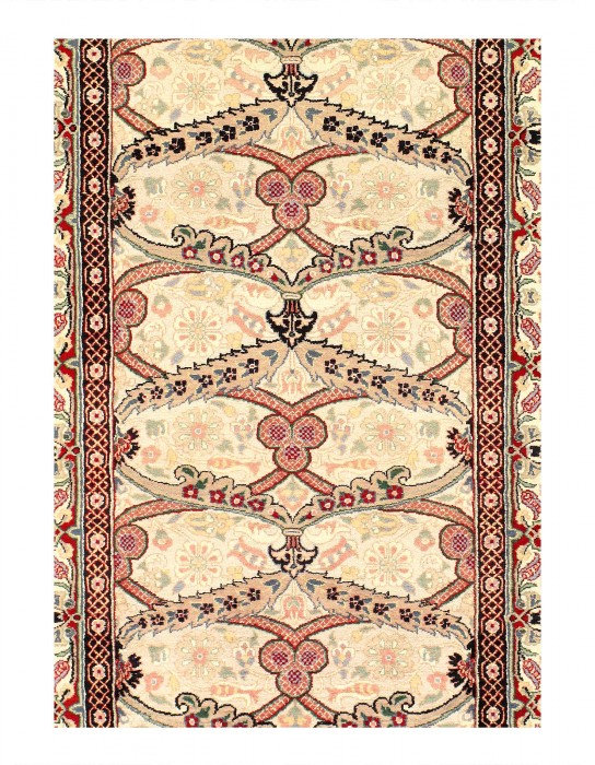 Tapis en laine d'agneau unique 10 pi 2 po x 2 pi 7 po Gulustan