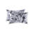 Animal Print Leather/Suede Reversible Throw Pillow-582572629